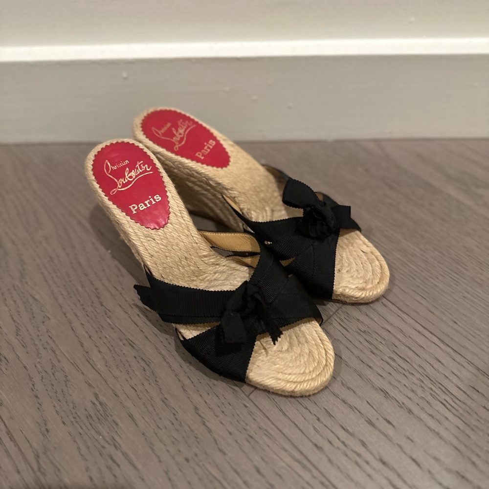 Christian Louboutin Espadrille Sandals